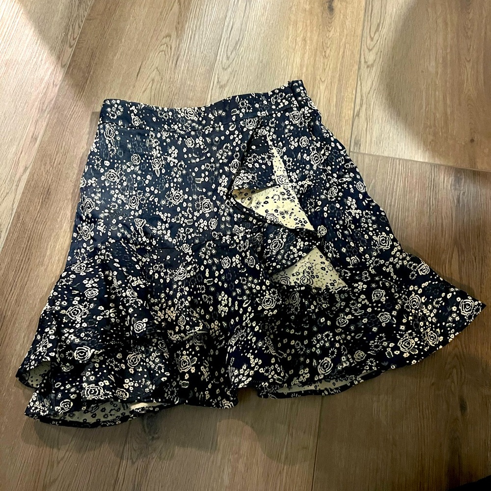 Zara Ruffle Mini Skirt